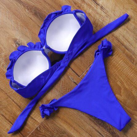 Mediterranean Bandeau Push-up Bikini – Bild 20