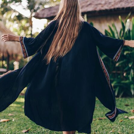 Bali Bliss Beach Kimono Cover Up - Image 5