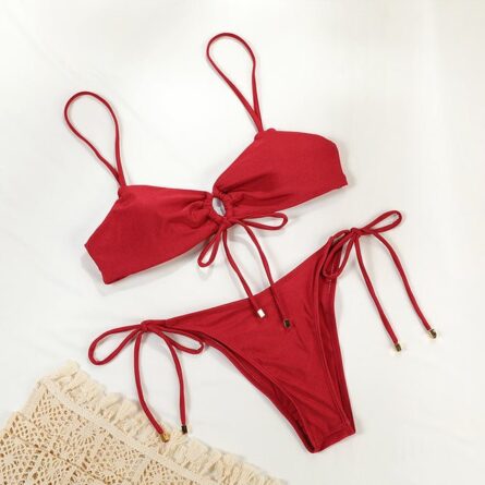 Beach Dreams Sexy Thong Cheeky Bikini - Image 7
