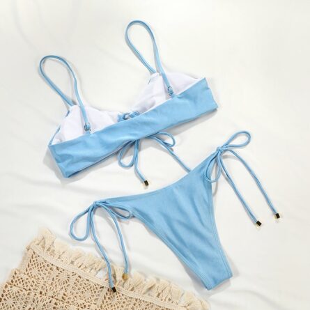 Beach Dreams Sexy Thong Cheeky Bikini - Image 2