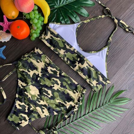 Beach Life High Waist Halter Bikini Set - Image 17