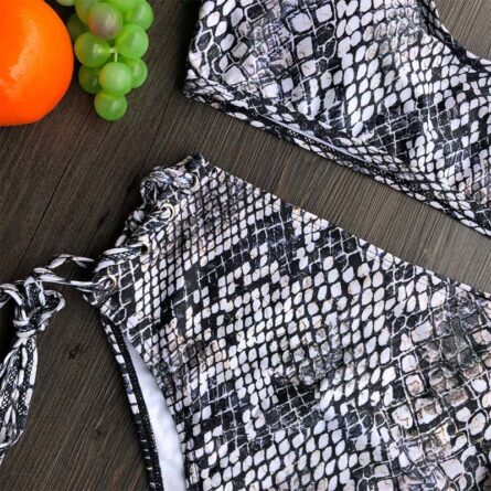 Beach Life High Waist Halter Bikini Set - Image 44