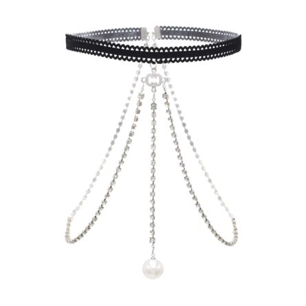 Boho Bohemian Water Drop Pendant Leg Thigh Chain Body Chain Jewelry – Bild 13