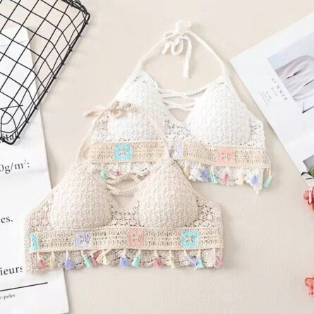 Boho Supreme Crochet Beach Bikini Top – Bild 5