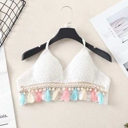 Boho Supreme Crochet Beach Bikini Top – Bild 12