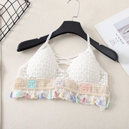 Boho Supreme Crochet Beach Bikini Top – Bild 14