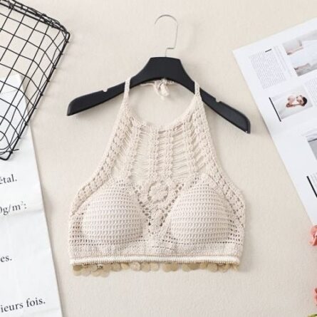 Boho Tassel Sexy Crochet Bikini Top - Image 40