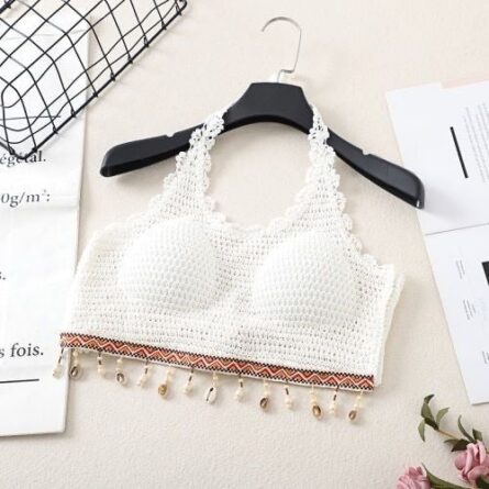 Boho Tassel Sexy Crochet Bikini Top - Image 47