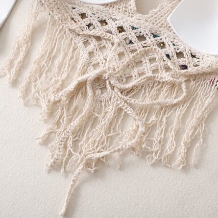 Boho Tassel Sexy Crochet Bikini Top - Image 14