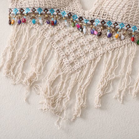 Boho Tassel Sexy Crochet Bikini Top - Image 31