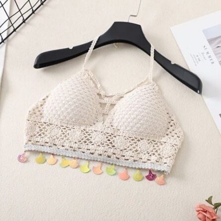 Boho Tassel Sexy Crochet Bikini Top - Image 50