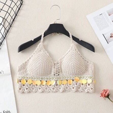 Boho Tassel Sexy Crochet Bikini Top - Image 13
