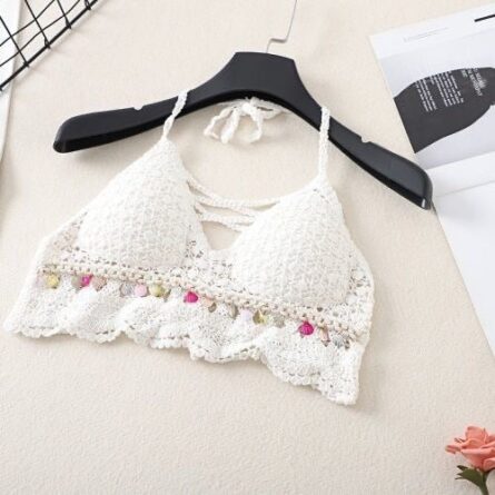 Boho Tassel Sexy Crochet Bikini Top - Image 42
