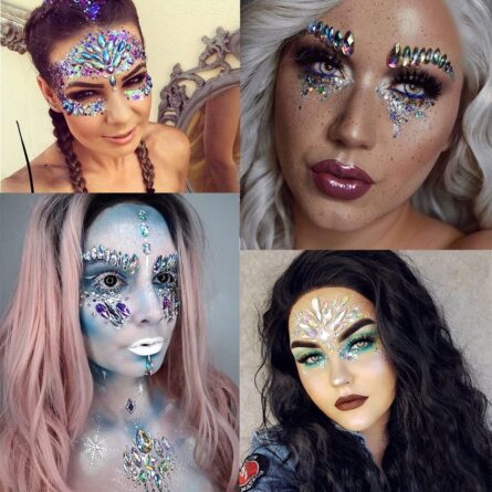 Boho Treasures 3D Crystal Sticker Face Jewels - Image 3