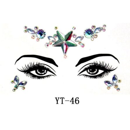 Boho Treasures 3D Crystal Sticker Face Jewels - Image 8