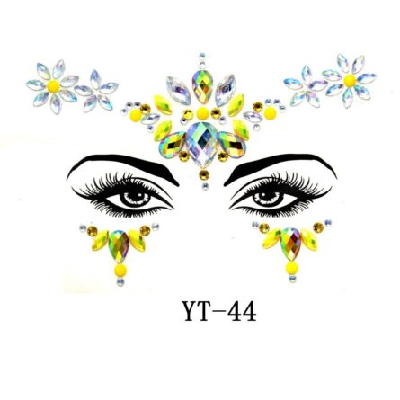 Boho Treasures 3D Crystal Sticker Face Jewels - Image 6