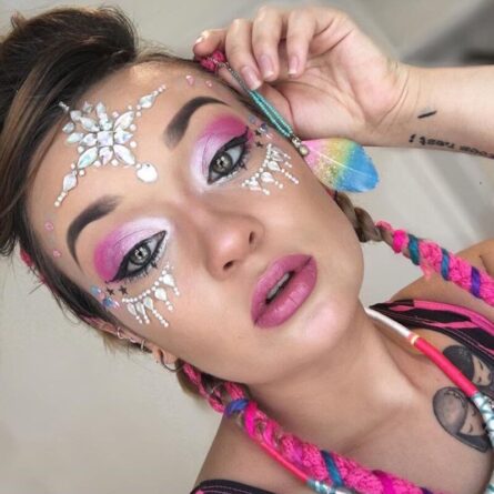 Boho Treasures 3D Crystal Sticker Face Jewels - Image 2