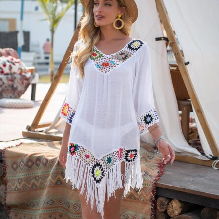 Cara Crochet Bikini Cover Up – Bild 3