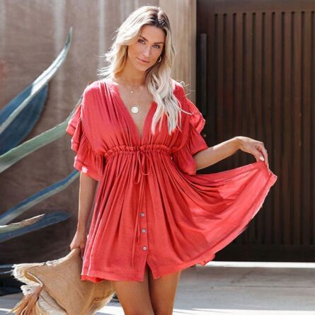 Claudia Bikini Cover-up Dress - Image 10