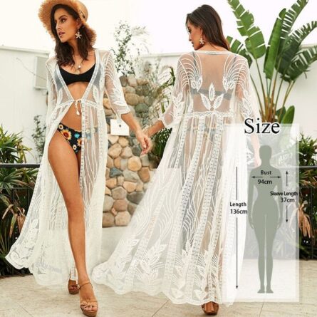 Ella Beach Cover-ups Summer Dress - Image 13