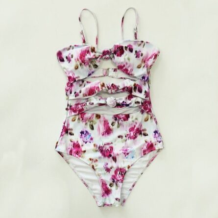 Ella High Waist Hollow Out Swimsuit - Image 13
