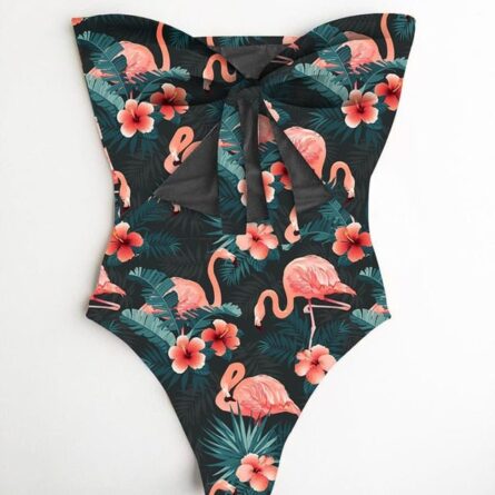 Ella High Waist Hollow Out Swimsuit - Image 12