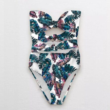 Ella High Waist Hollow Out Swimsuit - Image 10