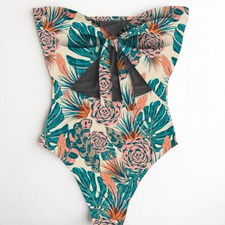 Ella High Waist Hollow Out Swimsuit - Image 11