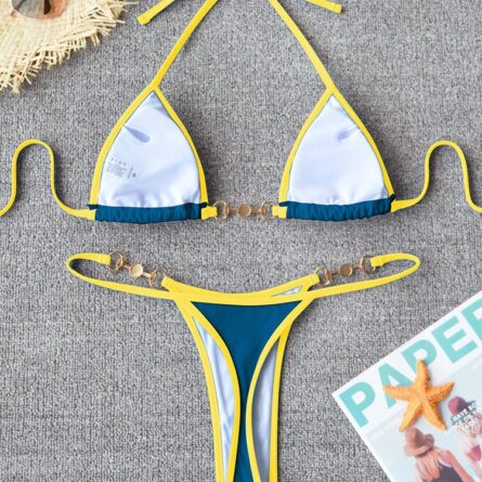 Sunset and Swim Sexy Micro Brazilian Thong Bikini - Image 16