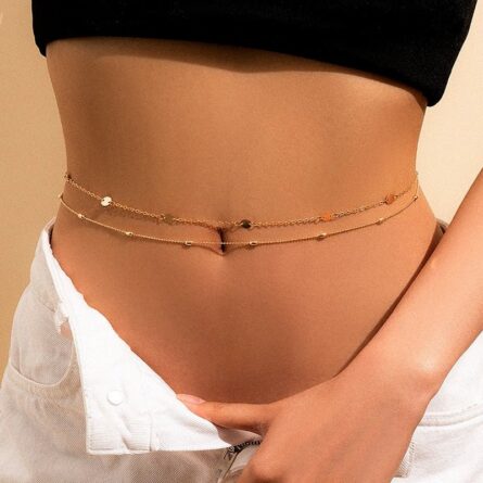 Exclusive Belly Waist Chain Body Jewelry Sexy Chain Bikini Beach Body Chain – Bild 34