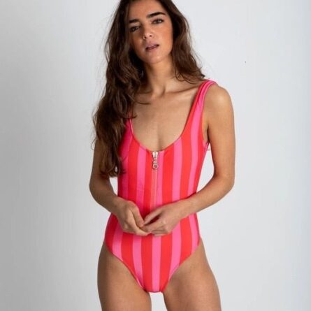 Gianna Zip Up One Piece Swimsuit – Bild 14