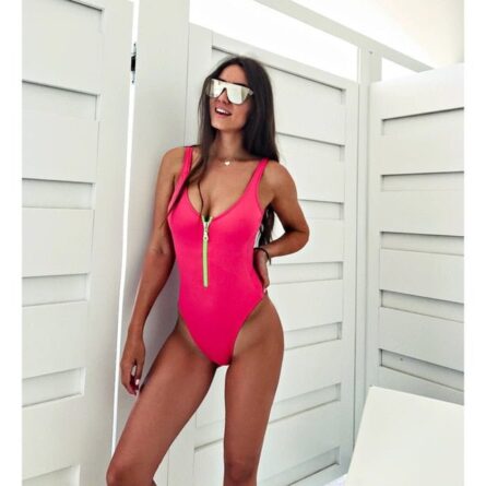Gianna Zip Up One Piece Swimsuit – Bild 23