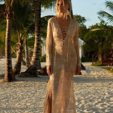 Giselle Premium Crochet Beach Cover up – Bild 17