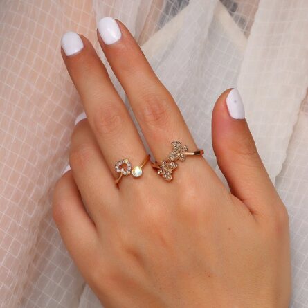 Boho Glamour Bohemian Star Ring Set – Bild 36