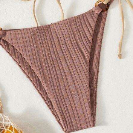 Hamptons Sexy Cute Triangle Bikini Set – Bild 28