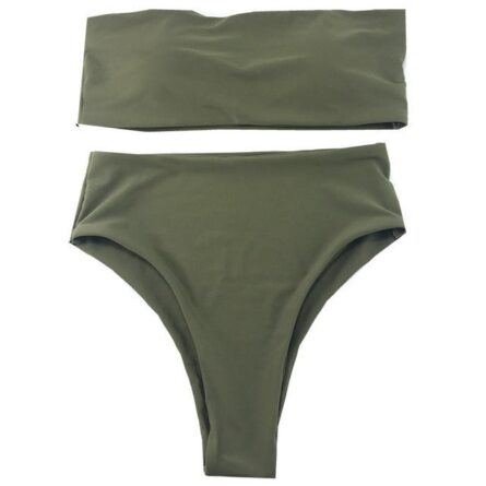 Hannah Hot Bandeau Bikini Set - Image 6