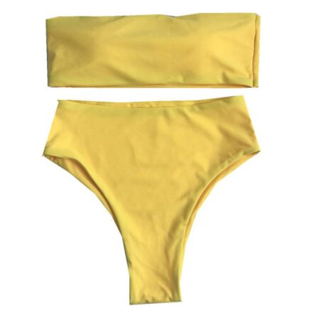 Hannah Hot Bandeau Bikini Set - Image 2
