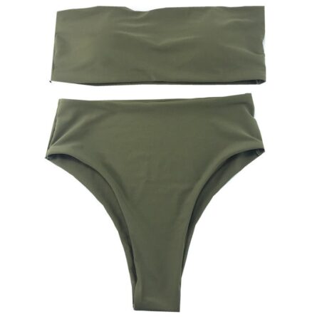 Hannah Hot Bandeau Bikini Set - Image 5