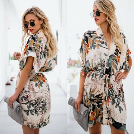 Harper Floral Bikini Cover Up - Image 3