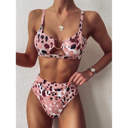 Josefina Leopard Animal Snake Print Bikini - Image 13