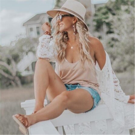 Josephine Lace Bikini Cover-up – Bild 6