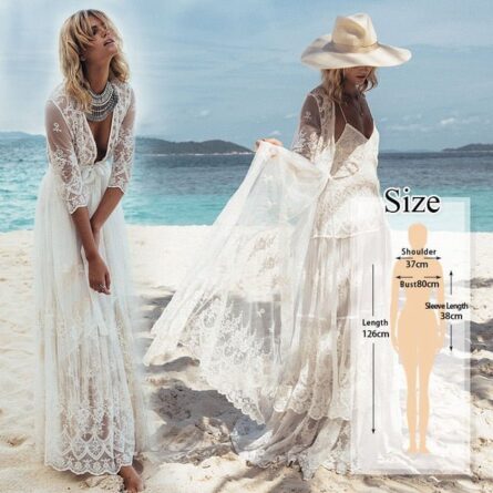 Josephine Lace Bikini Cover-up – Bild 9