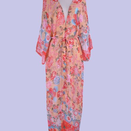 Kate Floral Beach Cover Up - Image 4