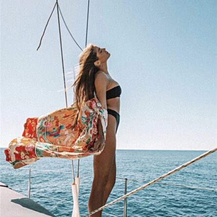 Kate Floral Beach Cover Up - Image 2