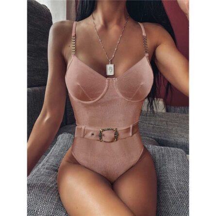 Kennedy Ribbed Swimsuit - Image 6