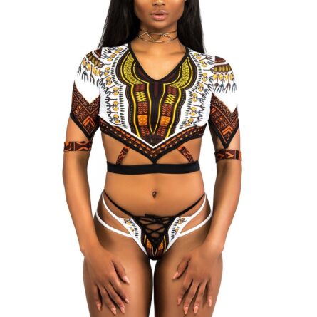 Kiara Short Sleeve Bikini – Bild 2