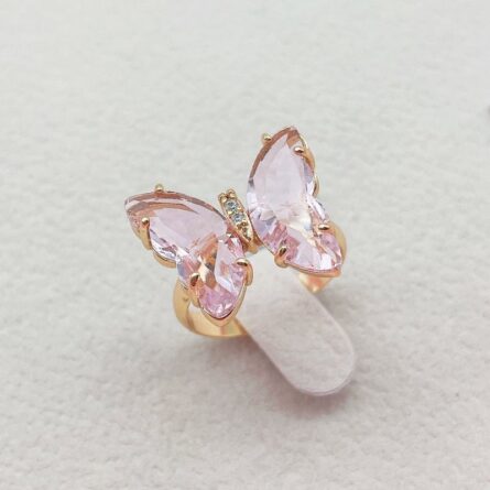 Trendy 16 Colors Crystal Butterfly Ring – Bild 15