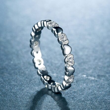 Lovely Heart Star Ring – Bild 6