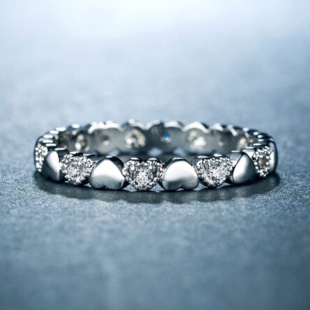 Lovely Heart Star Ring – Bild 4