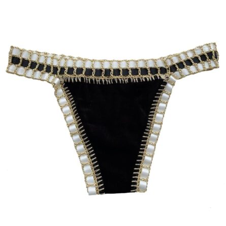 Miami Heat Black Sexy Neoprene Bikini Set - Image 9